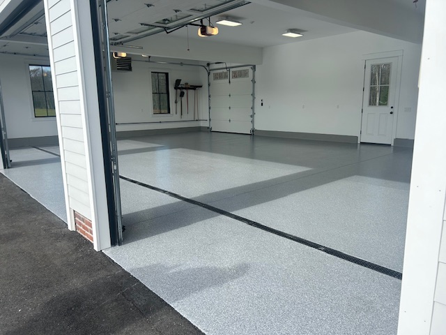 Durable Garage Floor Coating - Polyaspartic Finish